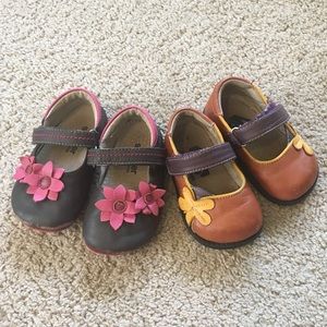 2 pairs of See Kai Run shoes